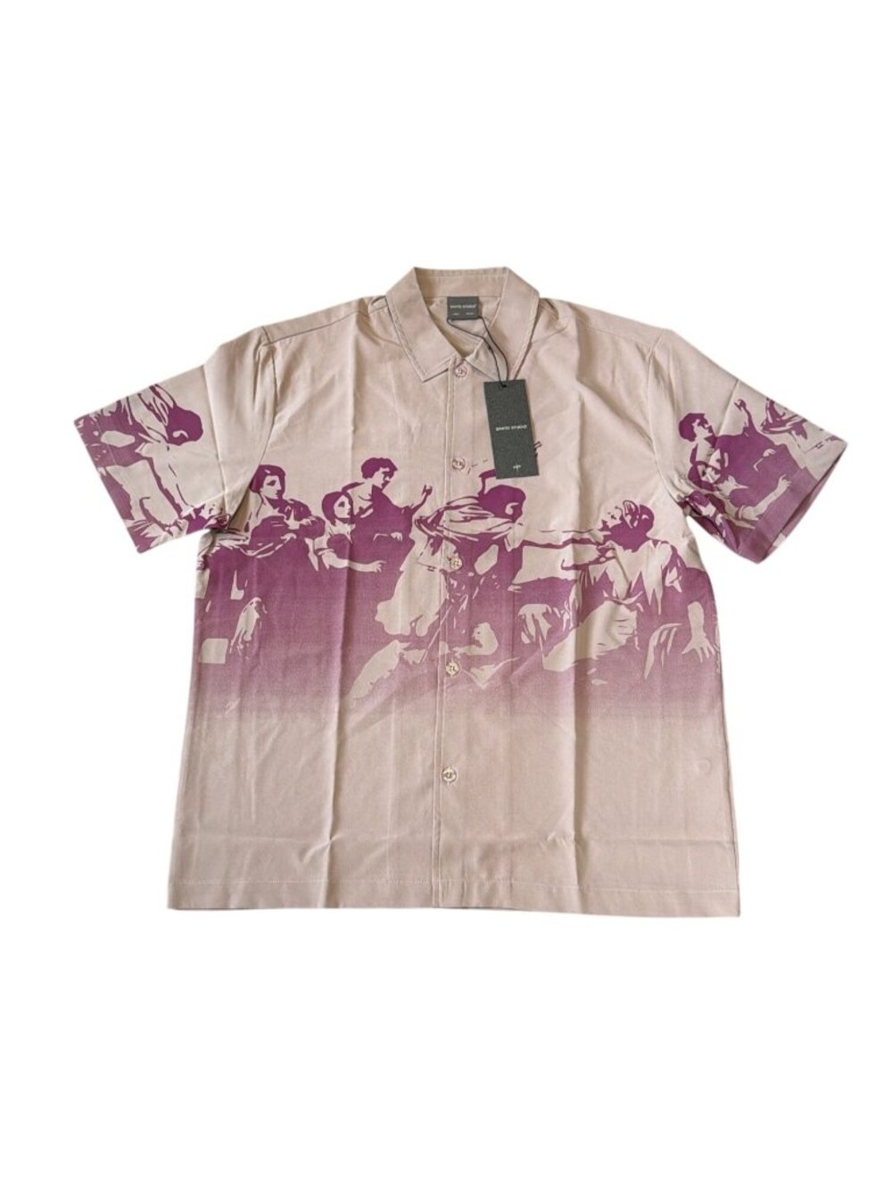 Santo Studio Confidatevi Button-Up in Tan